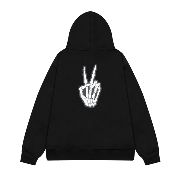 ブランドパーカー背面デザイン